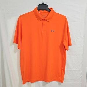Under Armour Men's XL Orange Performance Polo